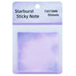 Gift To Love | Sticky Note Transparent Glitter | Size : 76 Mm X 76 Mm | Pcs : 50 Sheets | Code : 8896