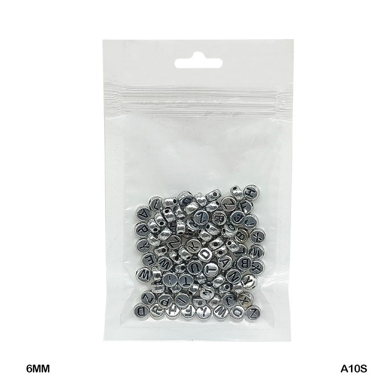 Gift To Love | Bracelet Beads Plastic | Size : 5 Mm | Pcs : 20 Gm | Code : A10S