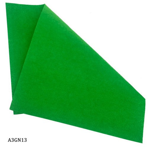 Gift To Love | A3 Nonwoven Felt 10 Sheet Green (11526) | Code : A3GN13