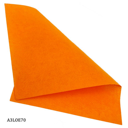 Gift To Love | Nonwoven Felt | Color : Light Orange | Size : A3 | Pcs : 10 Sheets | Code : A3LOE70