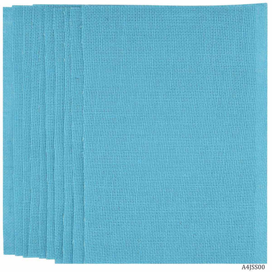 Gift To Love | A4 Jute Sheet | Color : Single Colour | Pcs : 10 Sheet | Code : A4JSS00