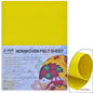 Gift To Love | A4 Nonwoven Felt Sheet | Color : Yellow | Size : 3 Mm | Code : A4NF3MM-4
