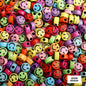 Gift To Love | Bracelet Beads Plastic | Size : 8 Mm | Pcs : 20 Gm | Code : A544S