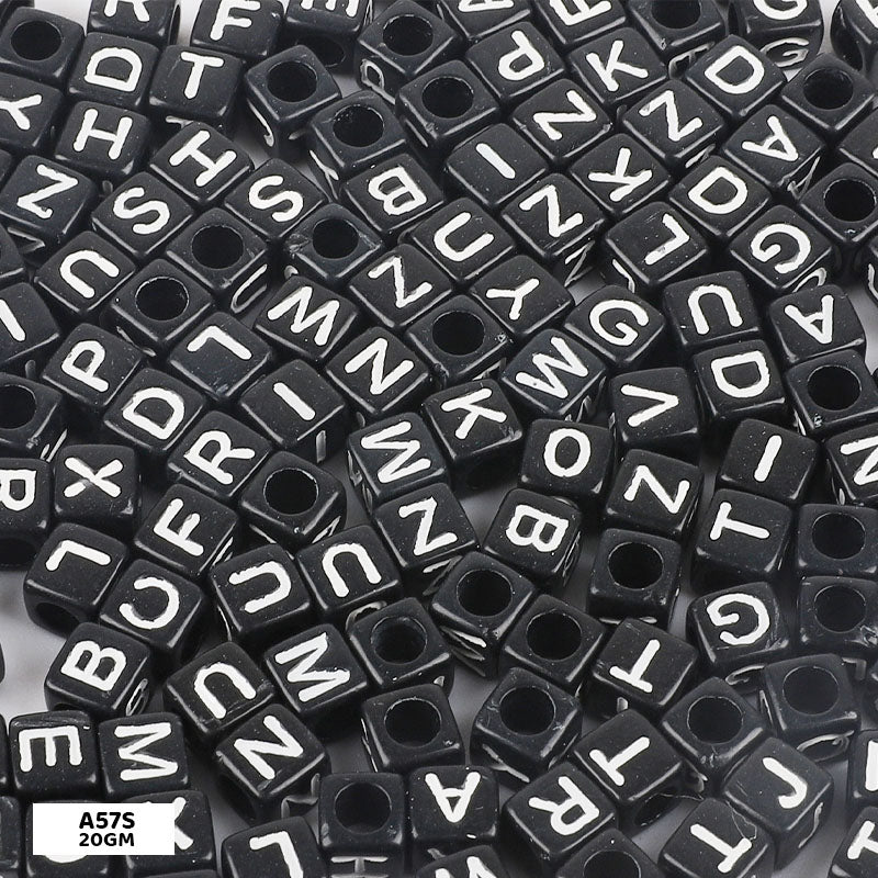 Gift To Love | Bracelet Beads Plastic | Pcs : 20 Gm | Code : A57S
