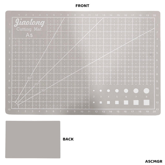 Gift To Love | Cutting Mat | Color : Gray | Size : A5 | Code : A5CMGR