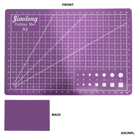 Gift To Love | Cutting Mat | Color : Purple | Size : A5 | Code : A5CMPL