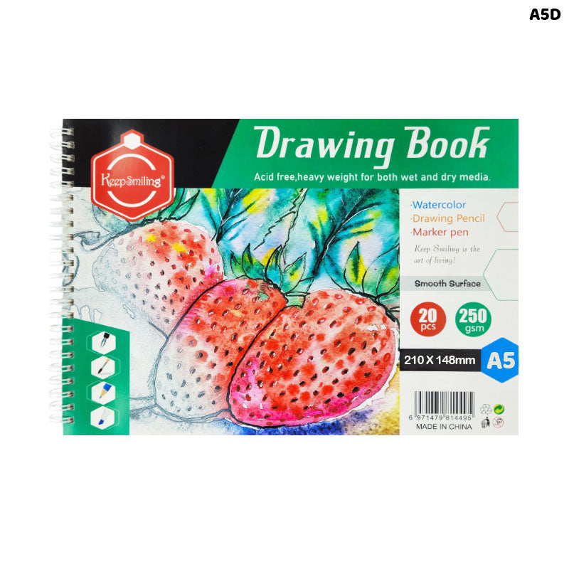 Gift To Love | A5 Drawing Book | Size : 210 Mm | Pcs : 20 Page | Code : A5D