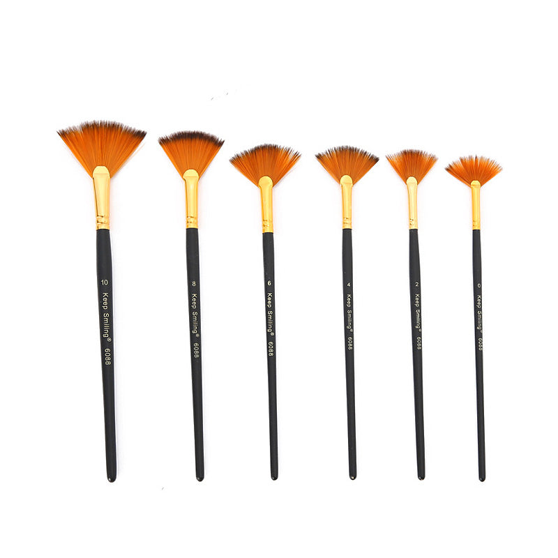 Gift To Love | Fan Brush | Pcs : 6 Pcs | Code : A6088