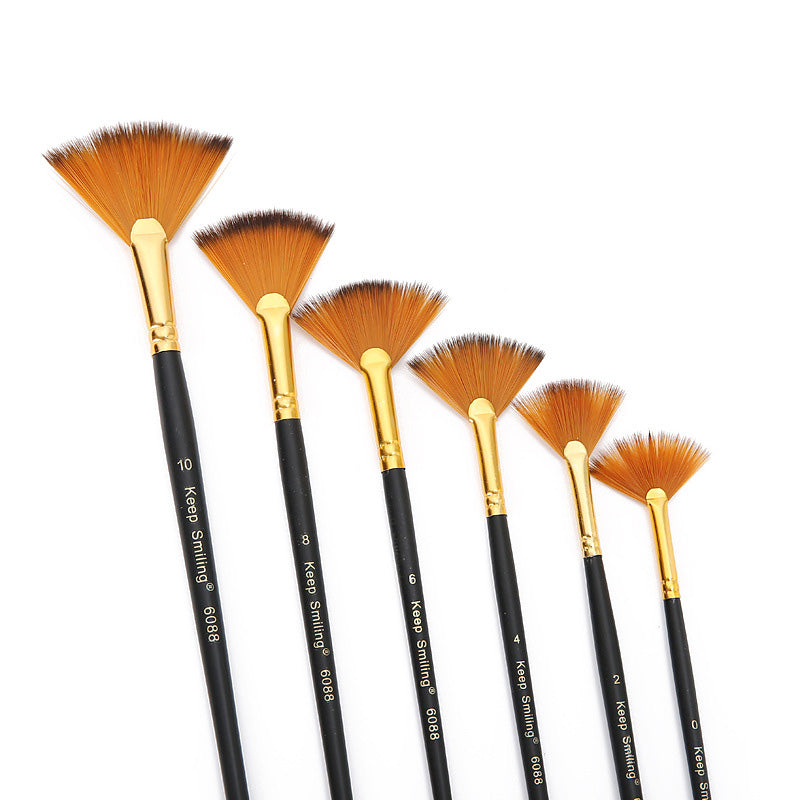 Gift To Love | Fan Brush | Pcs : 6 Pcs | Code : A6088