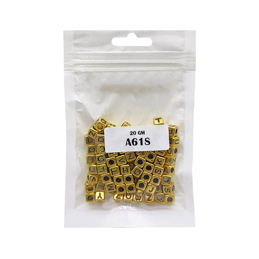 Gift To Love | Bracelet Beads Plastic | Pcs : 20 Gm | Code : A61S