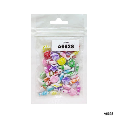 Gift To Love | Bracelet Beads Plastic | Pcs : 20 Gm | Code : A662S
