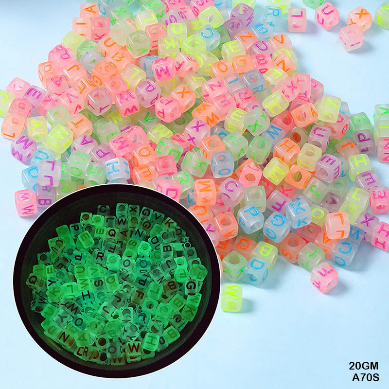 Gift To Love | Bracelet Beads Plastic | Size : 20 Gm | Code : A70S