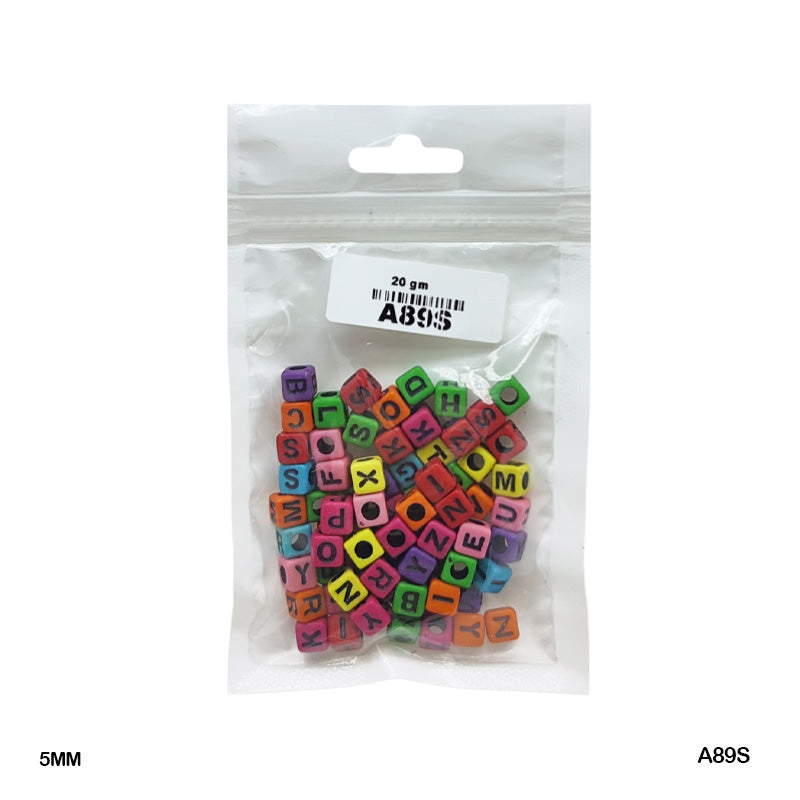 BRACELET BEADS PLASTIC 20GM (A89S) - GIFT TO LOVE