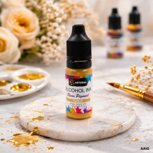 Gift To Love | Artorial Alcohol Ink 10ml Gold | Code : AAIG