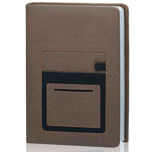 Gift To Love | A5 Business Diary With Mobile Pocket Brown | Code : ABDW02