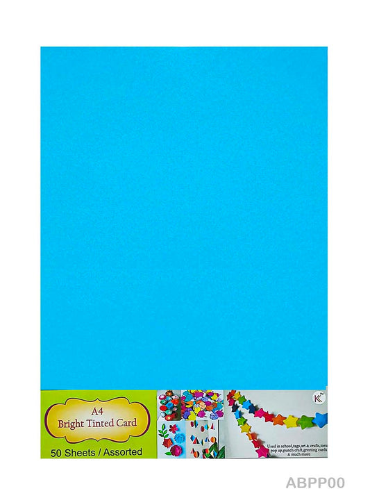 Gift To Love | A4 Bright Tinted Card | Size : A4 | Pcs : 50 Sheets | Code : ABPP00