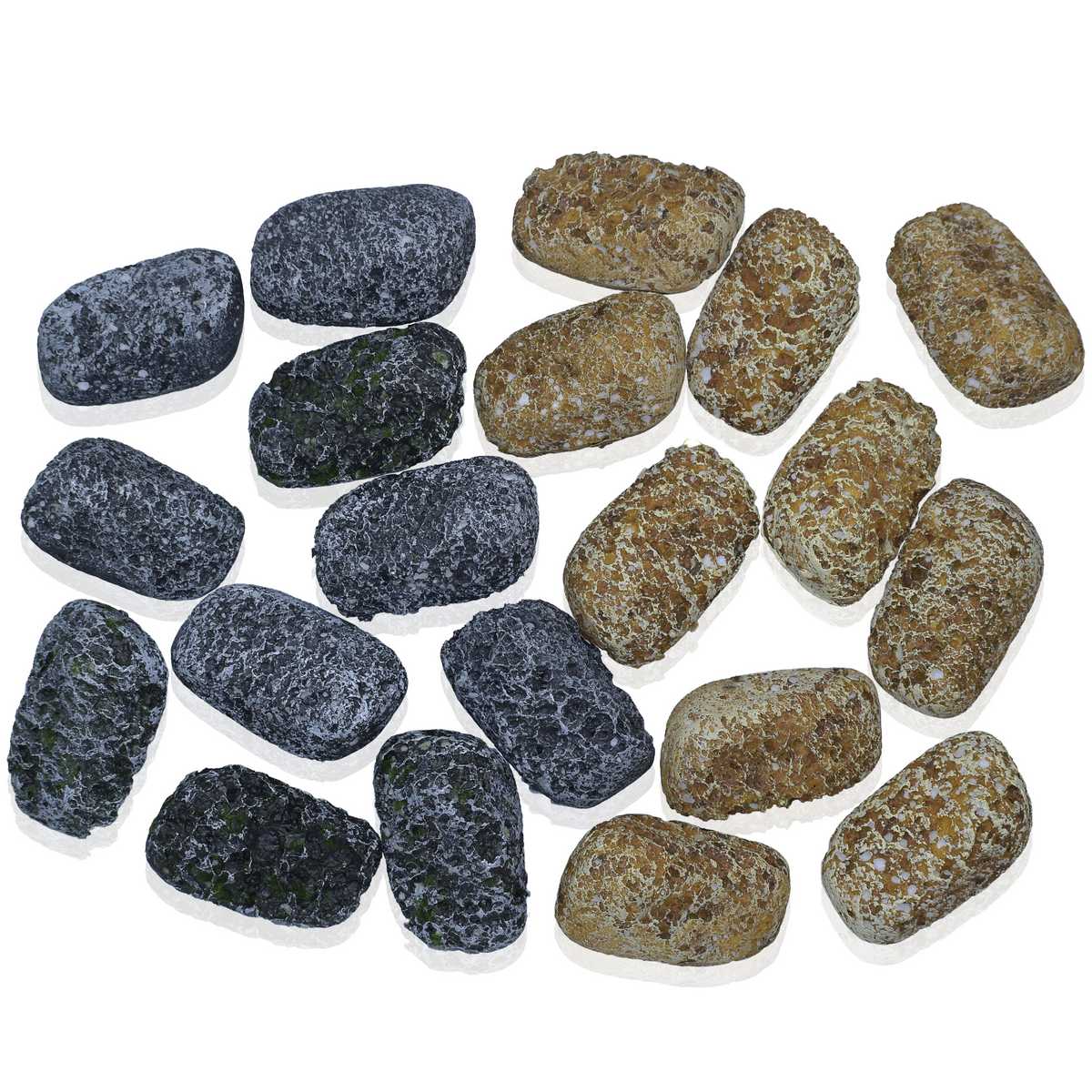 Gift To Love | Artificial Decorative Stone | Color : Natural Colour | Pcs : 20 Pcs | Code : ADGS04