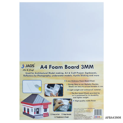 Gift To Love | Foam Board | Size : 3 Mm A4 | Code : AFBA43MM