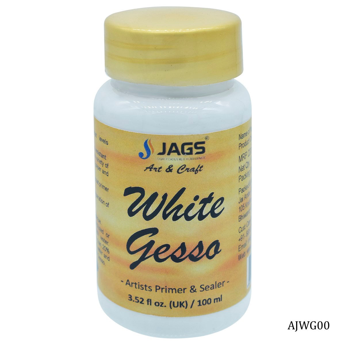 Gift To Love | Artist Gesso | Color : White | Size : 100 Ml | Code : AJWG00