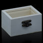 Gift To Love | Wooden Empty Box Small Top Window Rectangle | Code : AM038