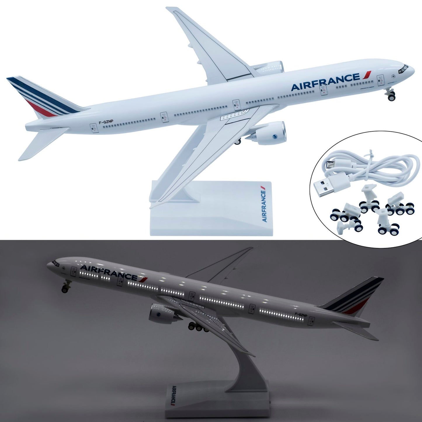 Gift To Love | Aircraft Model Big Air France With Sound | Code : AMBAF00