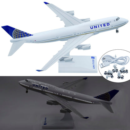 Gift To Love | Aircraft Model Big United With Sound | Code : AMBUN00