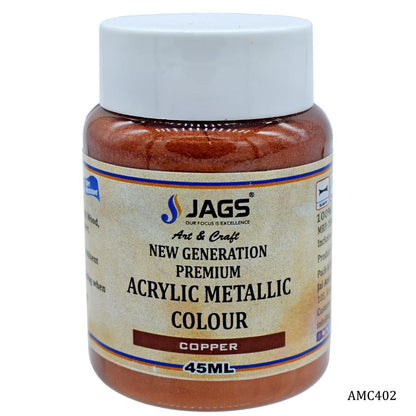 Gift To Love | Acrylic Metallic Colour | Color : Copper | Size : 45 Ml | Code : AMC402