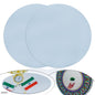 Gift To Love | Acrylic Mirrors Round | Color : Silver | Size : 4 Inch | Pcs : 2 Pcs | Code : AMRS02