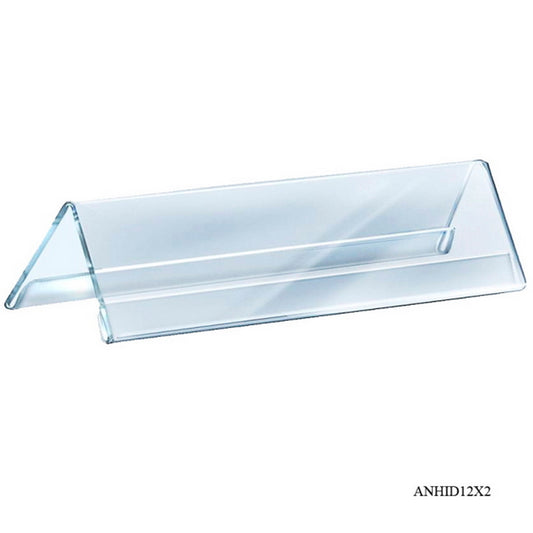 Gift To Love | Acrylic Name Holder | Size : 2 Mm Id 12 Inch V 12x2 | Code : ANHID12X2
