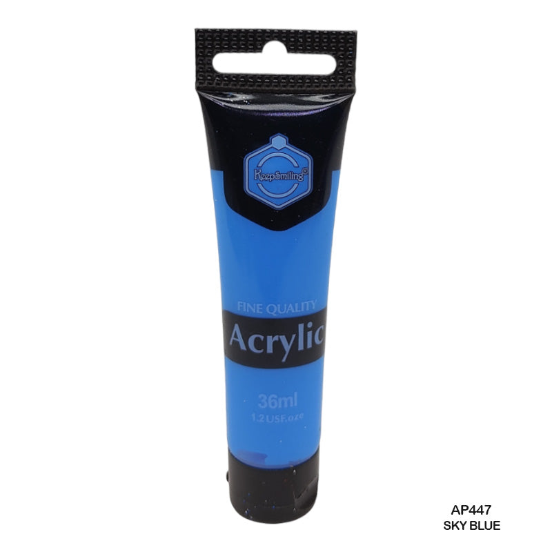 Gift To Love | Acrylic Paint Tube | Color : Sky Blue | Size : 36 Ml | Code : AP447