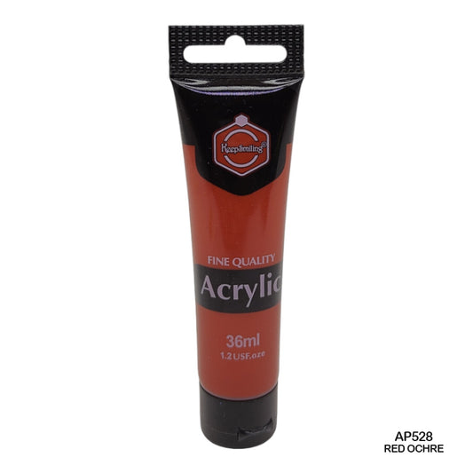 Gift To Love | Acrylic Paint Tube | Color : Red Ochre | Size : 36 Ml | Code : AP528