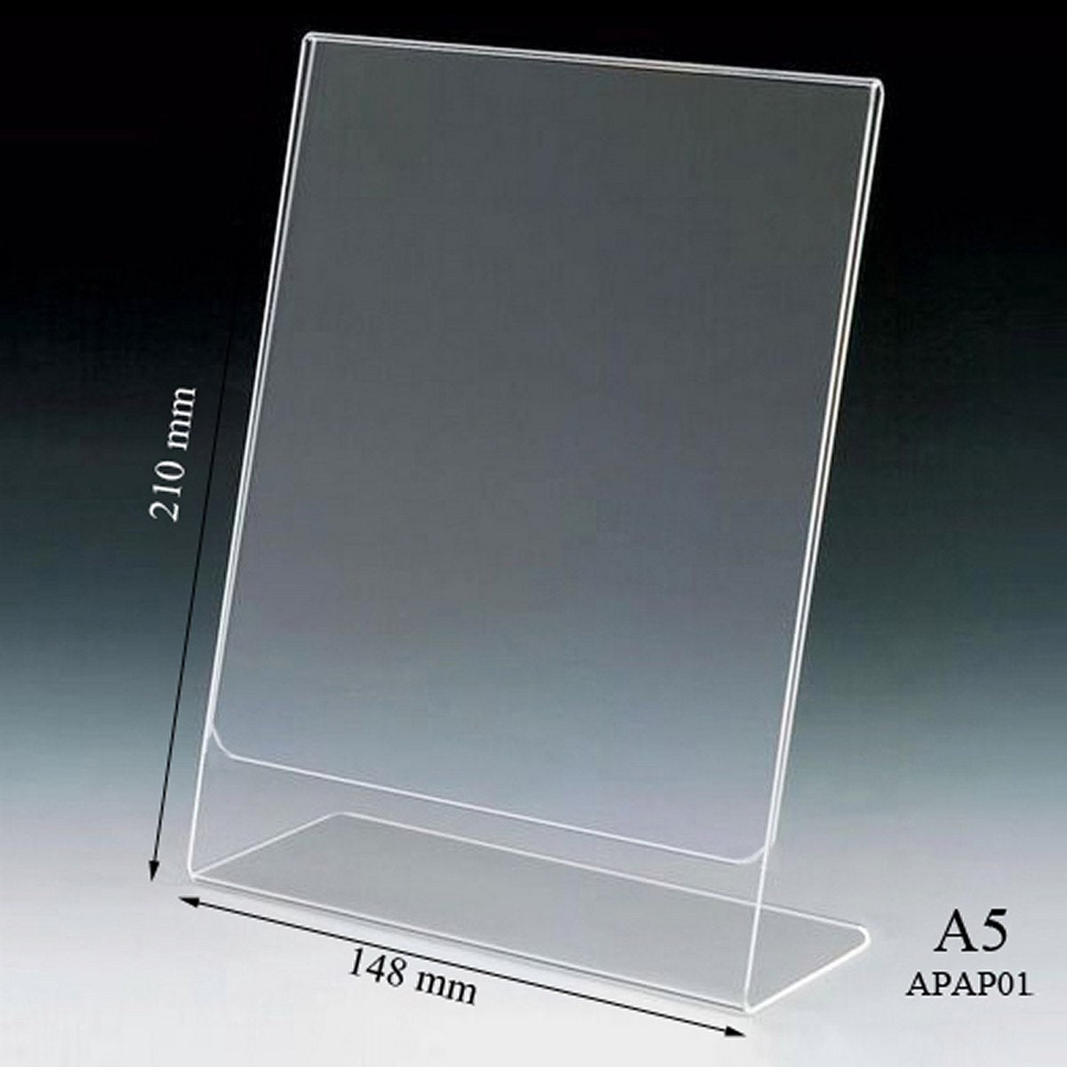 Gift To Love | Acrylic Paper Stand | Size : 2 Mm L A5 6x8.5 | Code : APAP01