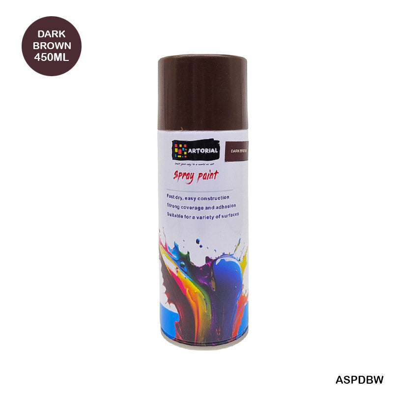 Gift To Love | Spray Paint Dark Brown | Color : Dark Brown | Pcs : 1 Bottle | Code : ASPDBW