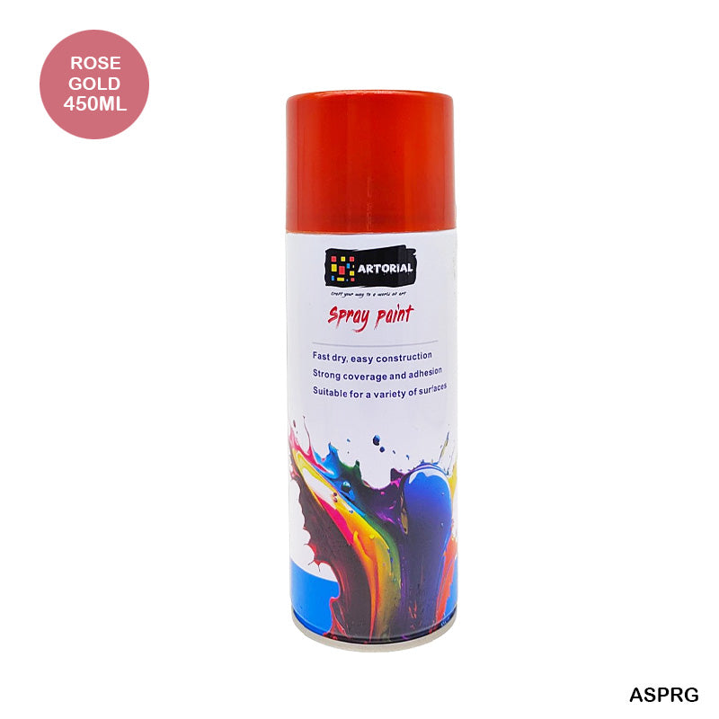 Gift To Love | Spray Paint Rose Gold | Color : Rose Gold | Pcs : 1 Bottle | Code : ASPRG