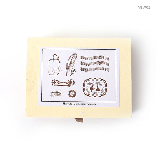 Gift To Love | Wooden Decorative Stamp | Code : ASW02