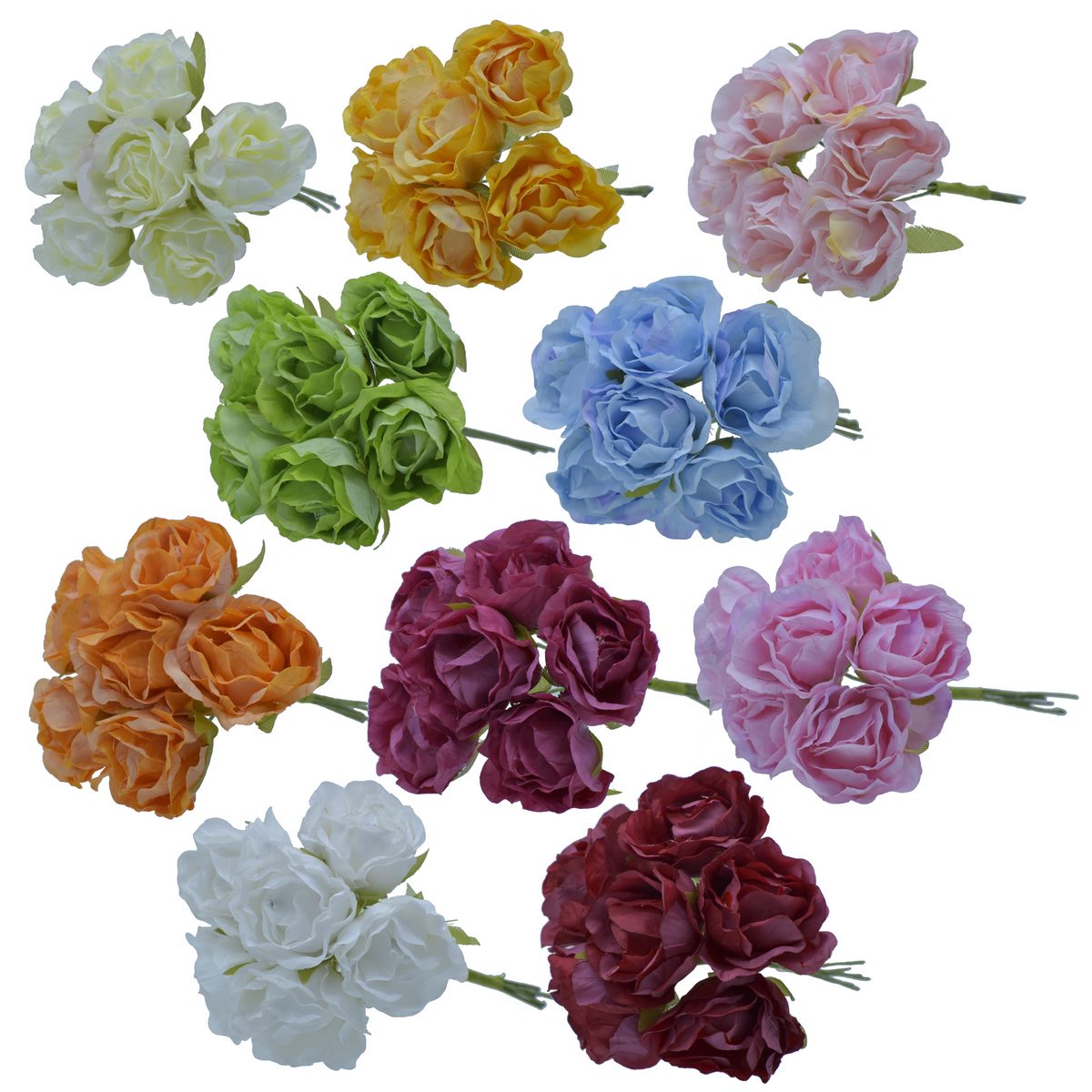 Gift To Love | Art Cloth Flower | Pcs : 60 Pcs | Code : AY-2204