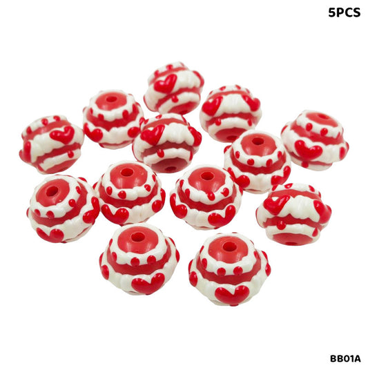 Gift To Love | Fancy Bracelet Beads | Pcs : 5 Pcs | Code : BB01A