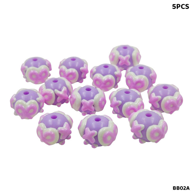 Gift To Love | Fancy Bracelet Beads | Pcs : 5 Pcs | Code : BB02A