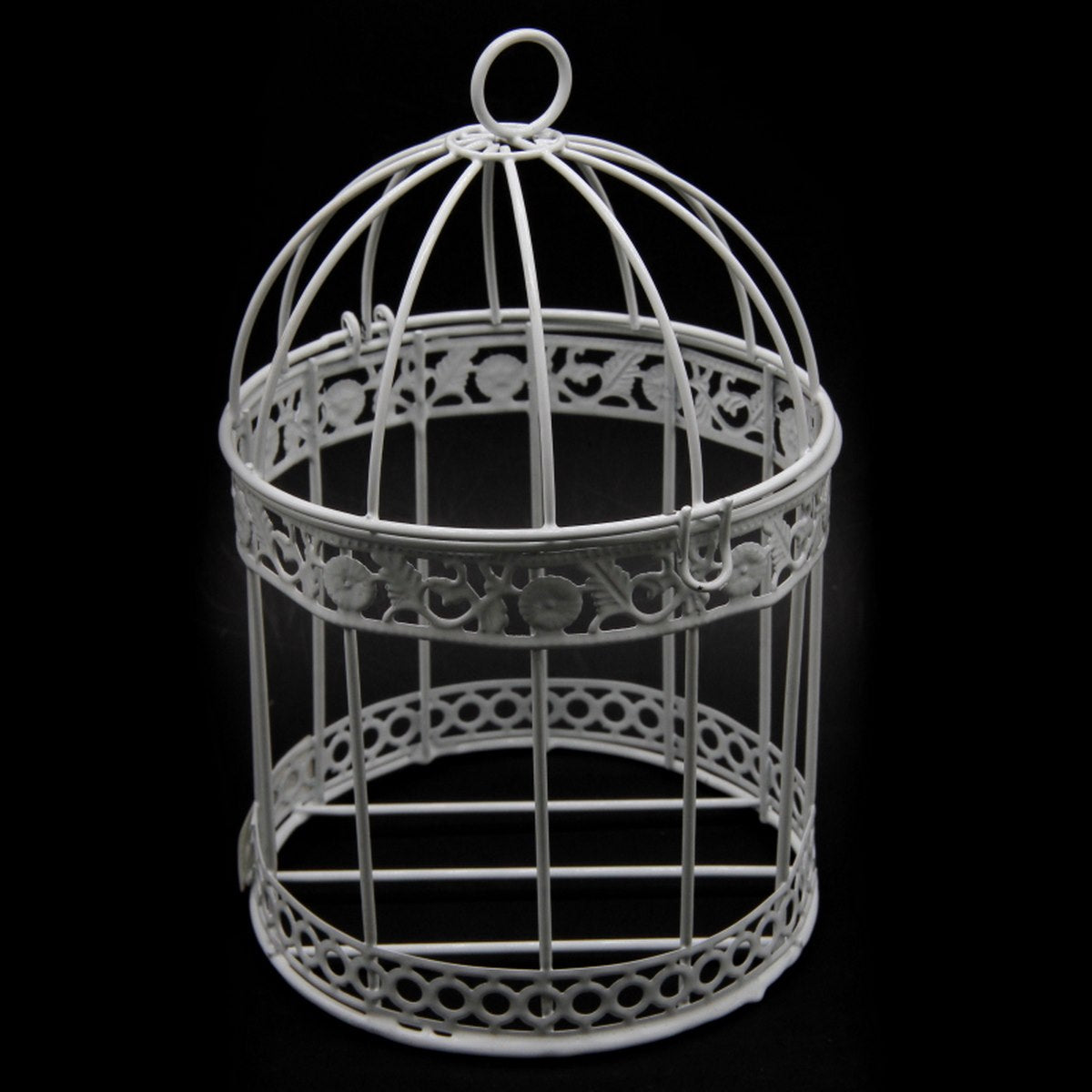 उपहार से प्यार | पक्षी पिंजरा धातु गोल | नग : 3 नग का सेट | कोड : BIRDCAGER