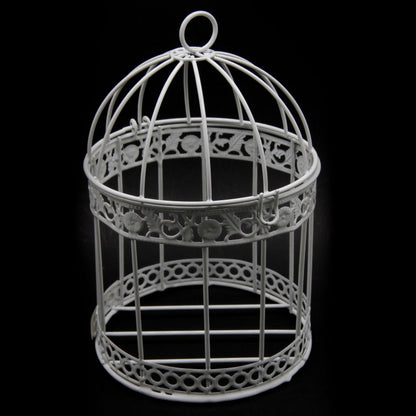 उपहार से प्यार | पक्षी पिंजरा धातु गोल | नग : 3 नग का सेट | कोड : BIRDCAGER