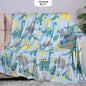 Gift To Love | Super Soft Night Glow In The Dark Blanket | Size : 150 Cm X 200 Cm | Code : BLA17