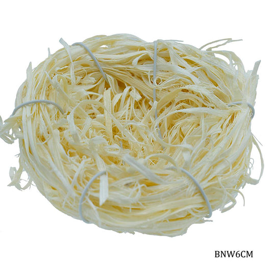 Gift To Love | Bird Nest | Color : White | Size : 6 Cm | Code : BNW6CM