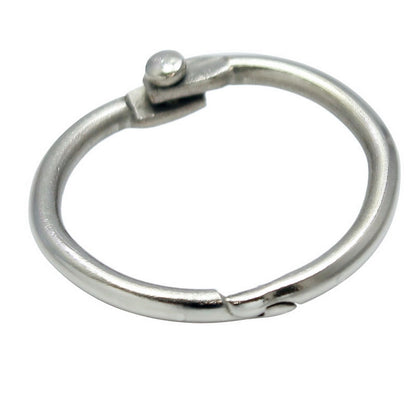गिफ्ट टू लव | बुक रिंग | साइज़ : 32 एमएम | नग : 80 नग | कोड : BR32MM100
