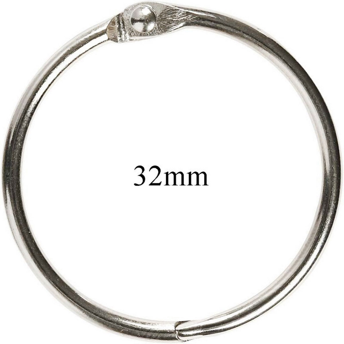 गिफ्ट टू लव | बुक रिंग | साइज़ : 32 एमएम | नग : 80 नग | कोड : BR32MM100