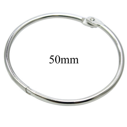 गिफ्ट टू लव | बुक रिंग | साइज़ : 50 एमएम | पीस : 32 पीस | कोड : BR50MM50