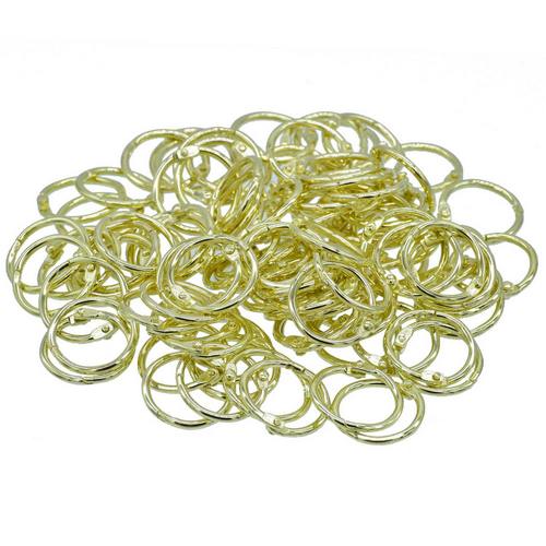 Gift To Love | Book Ring Golden 100Pcs 20MM | Code : BRG20100