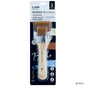 Gift To Love | Gesso Paint Brush Synthetic Hair Dark | Size : 35 Mm, 50 Mm, 65 Mm | Pcs : 3 Pcs Set | Code : BS-8031