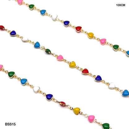 Gift To Love | Ss Chain | Size : 100 Cm | Code : BSS15