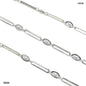 Gift To Love | Ss Chain | Size : 100 Cm | Code : BSS6