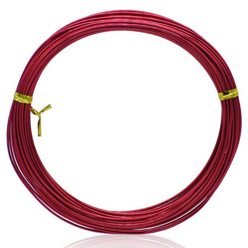 Gift To Love | Beading Wire 1MM 10MTR Red | Code : BWRD02
